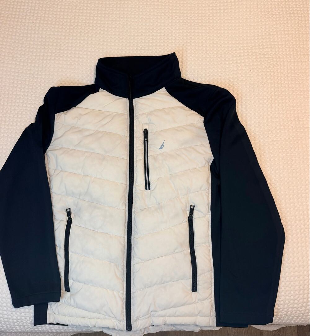 Men’s Nautica Quilted Hybrid Jacket Size Medium